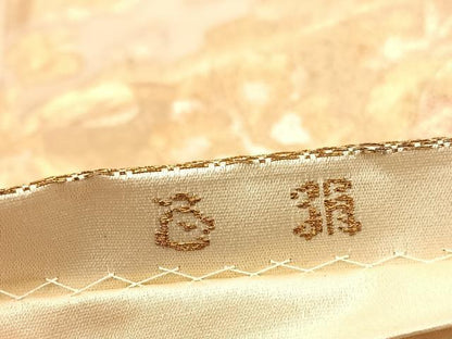 平和屋着物◎六通柄袋帯 桐 金銀糸 正絹 逸品 BAAX1989hv