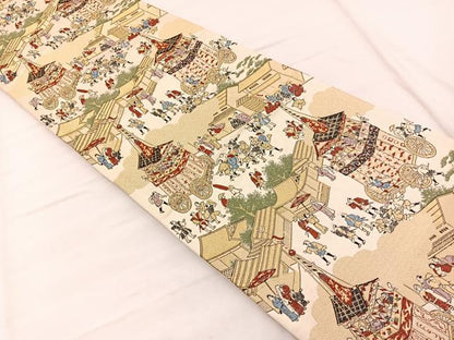 平和屋着物◎六通柄袋帯 唐織 祇園祭 金糸 正絹 逸品 BAAX2002hv