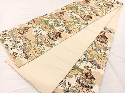 平和屋着物◎六通柄袋帯 唐織 祇園祭 金糸 正絹 逸品 BAAX2002hv