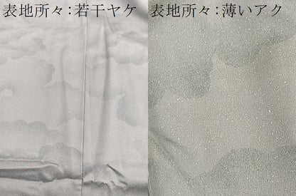 平和屋着物■訪問着 流水花文 暈し染め 正絹 逸品 BAAX2024hv
