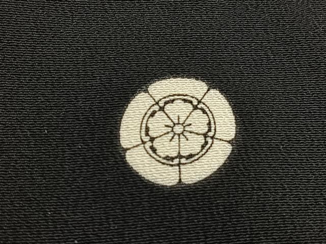 平和屋着物■豪華黒留袖 作家物 扇面飛鶴文 暈し染め 金銀彩 正絹 逸品 BAAX2057hv