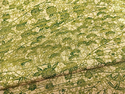 平和屋着物■上質な小紋 松竹梅 正絹 逸品 未使用 BAAX2087hv