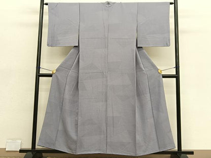 平和屋着物■江戸小紋　切嵌文様　正絹　逸品　BAAX2111hv