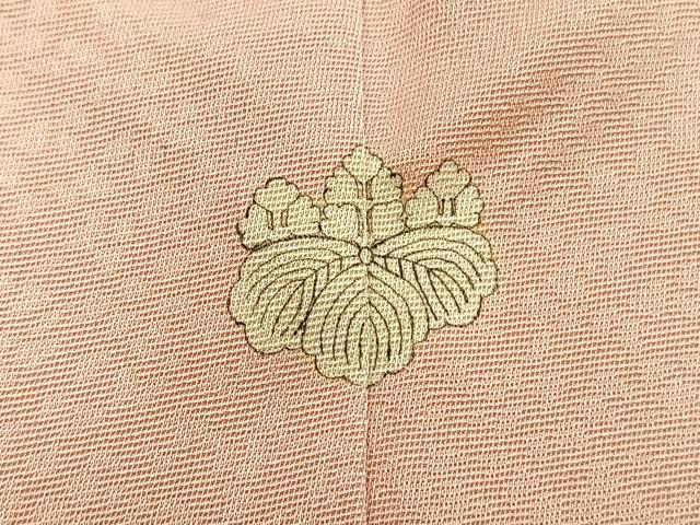平和屋着物■訪問着 刺繍 牡丹花文 正絹 逸品 BAAX2178hv