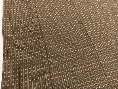 平和屋着物■上質な小紋 霰間道 正絹 逸品 未使用 BAAX2184hv