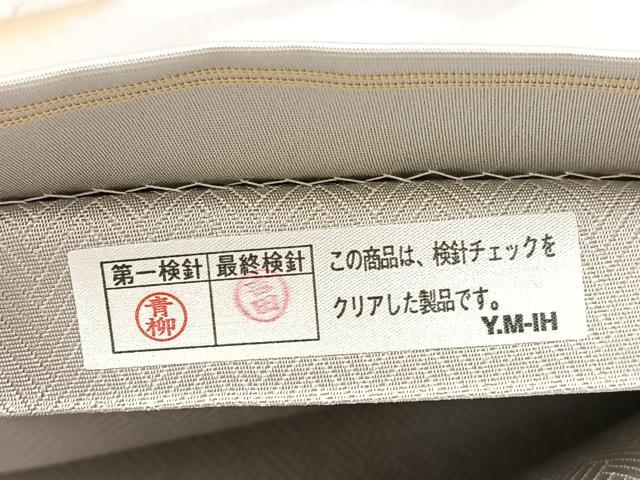 平和屋着物◎六通柄袋帯　唐織　道中財布　金銀糸　正絹　逸品　未使用　BAAX2223hv
