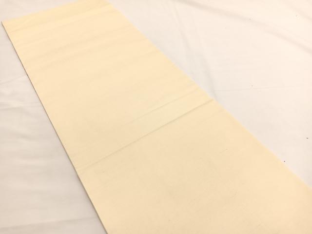 平和屋着物▽つけ帯　スリーシーズン　春夏秋　紬地　すくい織　横段文　銀糸　正絹　逸品　BAAX2319hv