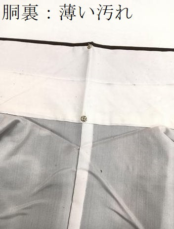 平和屋着物■上質な紬 花房唐草文 正絹 逸品 BAAX2327hv
