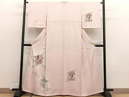 平和屋着物■訪問着 誰が袖 暈し染め 金彩 正絹 逸品 未使用 BAAX2334hv