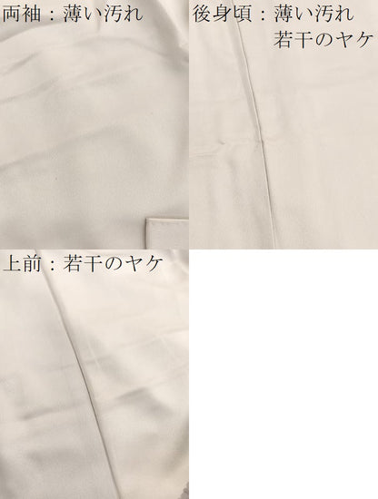 平和屋着物■訪問着　鴛鴦浜松文　暈し染め　正絹　逸品　BAAX2341hv