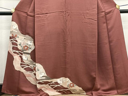 平和屋着物■訪問着　辻が花　金彩　正絹　逸品　BAAX2355hv