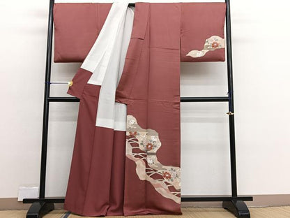 平和屋着物■訪問着　辻が花　金彩　正絹　逸品　BAAX2355hv