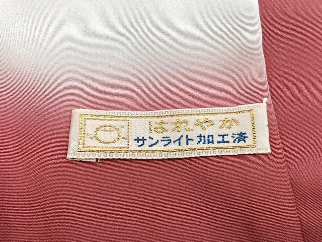 平和屋着物■江戸小紋　御所車花文　正絹　逸品　BAAX2368hv