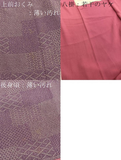 平和屋着物■江戸小紋　有職文様　正絹　逸品　BAAX2369hv