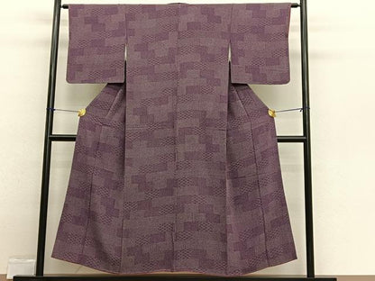 平和屋着物■江戸小紋　有職文様　正絹　逸品　BAAX2369hv