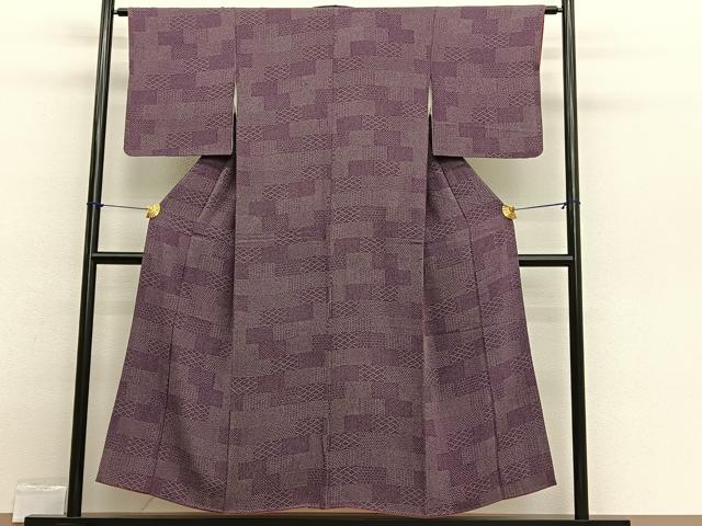 平和屋着物■江戸小紋　有職文様　正絹　逸品　BAAX2369hv