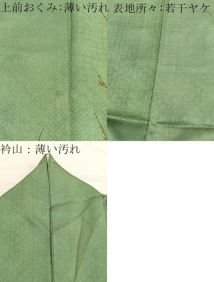 平和屋着物■訪問着　枝梅文　金彩　正絹　逸品　BAAX2404hv