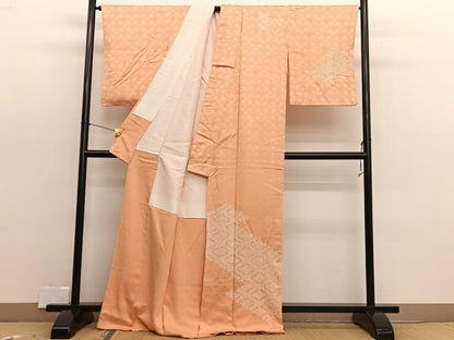 平和屋着物■訪問着　絞り　松皮菱文　正絹　逸品　未使用　BAAX2407hv