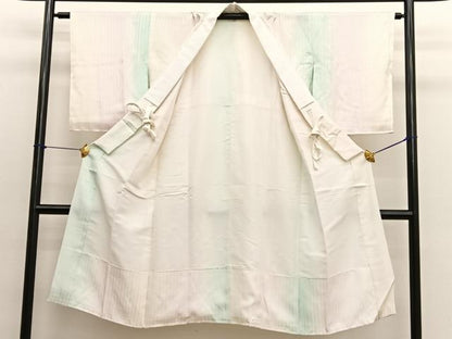 平和屋着物■長襦袢　袷　霞文　暈し染め　正絹　逸品　BAAX2413hv