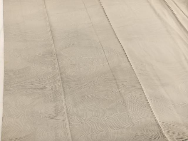 平和屋着物■上質な色無地 流水地紋 蕎麦切色 そごう扱い 正絹 逸品 BAAX2439hv
