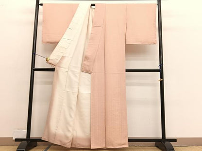 平和屋着物■上質な小紋 花菱文 正絹 逸品 BAAX2451hv