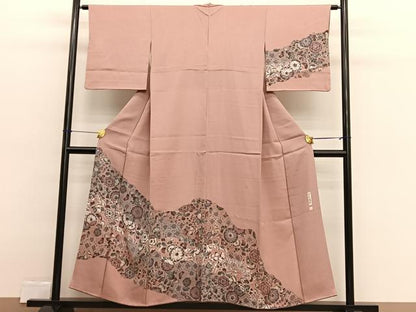 平和屋着物■訪問着 作家物 辻が花 正絹 逸品 BAAX2465hv