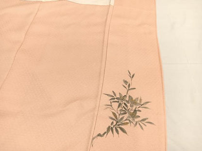 平和屋着物■上質な小紋　流線文様　暈し染め　正絹　逸品　BAAX2470hv
