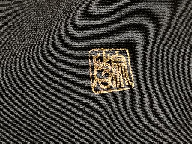 平和屋着物■豪華黒留袖　作家物　双鶴束ね熨斗花文　金銀彩　正絹　逸品　BAAX2502hv