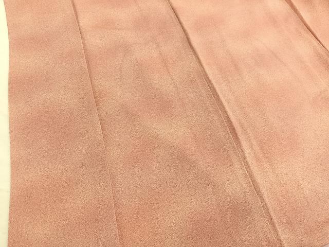 平和屋着物■上質な小紋　霞文　暈し染め　鬼しぼ縮緬　正絹　逸品　BAAX2503hv