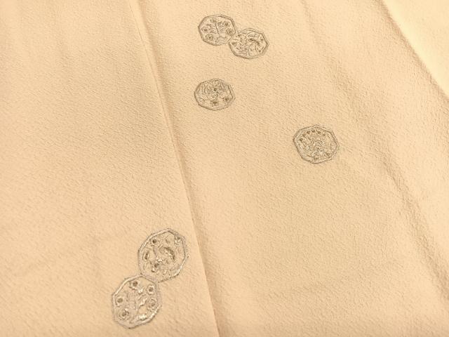 平和屋着物■豪華色留袖　総刺繍　蜀江花文　金銀糸　正絹　逸品　未使用　BAAX2510hv