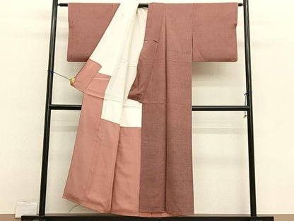 平和屋着物■江戸小紋　上山正弘作　角通し　正絹　逸品　BAAX2513hv