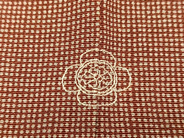 平和屋着物■江戸小紋　上山正弘作　角通し　正絹　逸品　BAAX2513hv