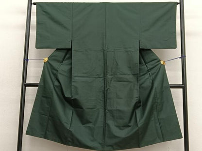 平和屋着物■男性　本場大島紬　格子柄　正絹　逸品　BAAX2520hv