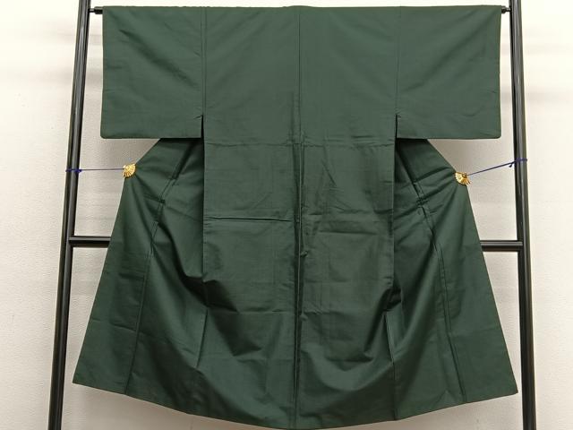平和屋着物■男性　本場大島紬　格子柄　正絹　逸品　BAAX2520hv