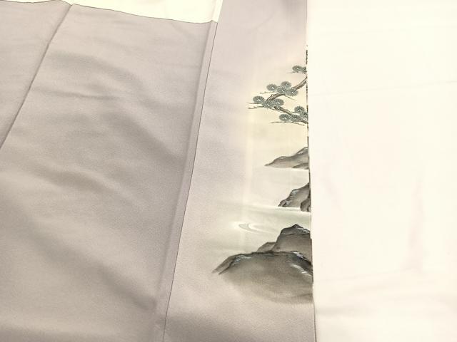 平和屋着物■豪華色留袖　作家物　手描き　風景文　暈し染め　正絹　逸品　BAAX2521hv