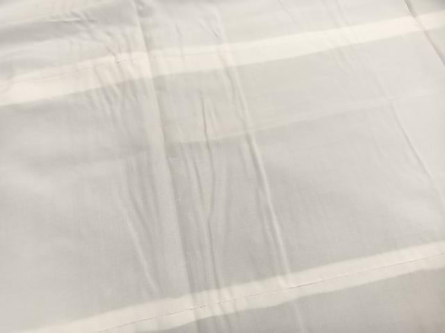 平和屋着物▽上質な紬　単衣　霞文　正絹　逸品　BAAX2562hv