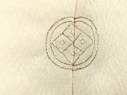 平和屋着物▽訪問着　単衣　作家物　手描き　金閣寺　暈し染め　正絹　逸品　BAAX2582hv