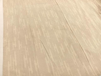 平和屋着物▽本塩沢　単衣　110亀甲　壺垂れ文様　正絹　逸品　BAAX2600hv