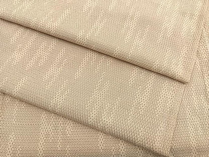 平和屋着物▽本塩沢　単衣　110亀甲　壺垂れ文様　正絹　逸品　BAAX2600hv
