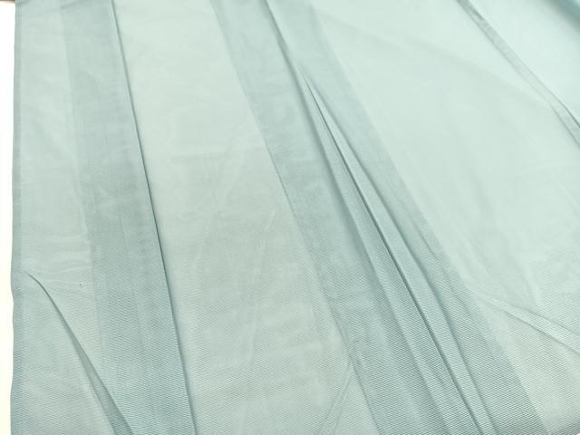 平和屋着物＊夏物　色無地　絽　錆青磁色　洗える着物　BAAX2678hv