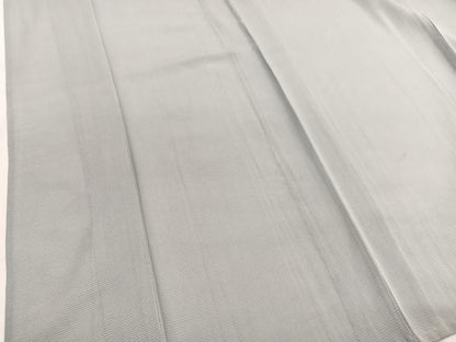 平和屋着物＊夏物　色無地　絽　灰黄緑色　正絹　逸品　BAAX2679hv