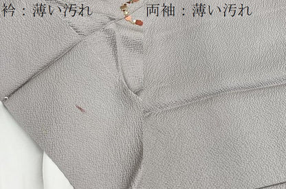 平和屋着物■上質な色無地　潤色　正絹　逸品　BAAX2698hv