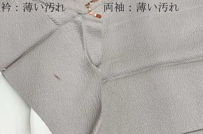 平和屋着物■上質な色無地　潤色　正絹　逸品　BAAX2698hv
