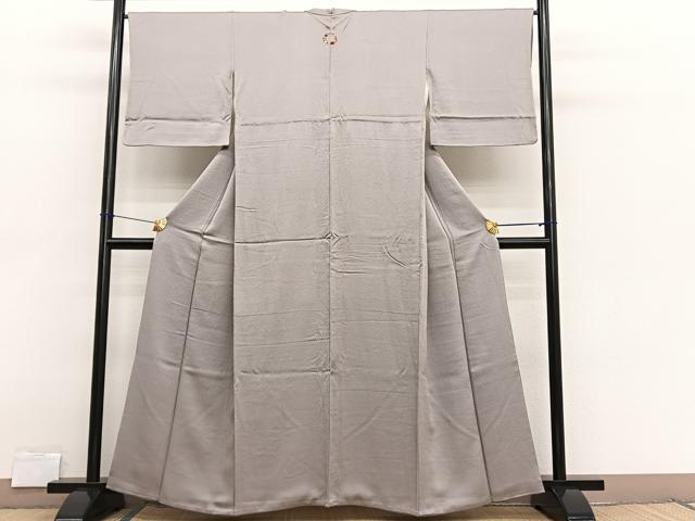 平和屋着物■上質な色無地　潤色　正絹　逸品　BAAX2698hv