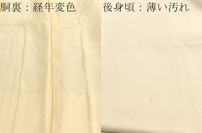 平和屋着物■訪問着　友禅　雪輪花文　正絹　逸品　BAAX2724hv