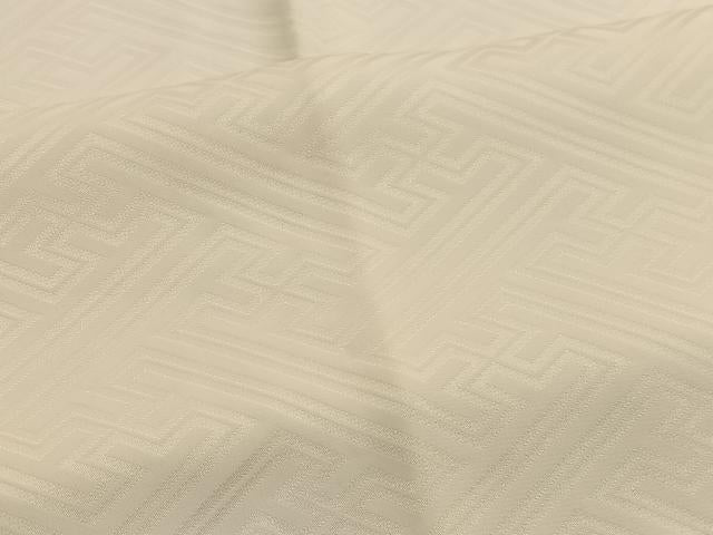 平和屋着物■長襦袢　袷　紗綾形地紋正絹　逸品　BAAX2730hv