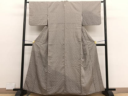 平和屋着物■訪問着　流水笹文　暈し染め　正絹　逸品　BAAX2738hv