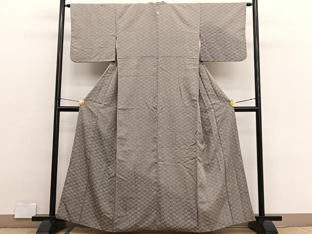 平和屋着物■訪問着　流水笹文　暈し染め　正絹　逸品　BAAX2738hv