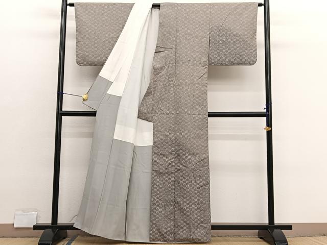 平和屋着物■訪問着　流水笹文　暈し染め　正絹　逸品　BAAX2738hv