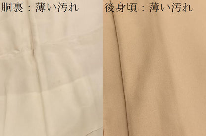 平和屋着物■訪問着　枝花文　ろうけつ染め　正絹　逸品　BAAX2748hv